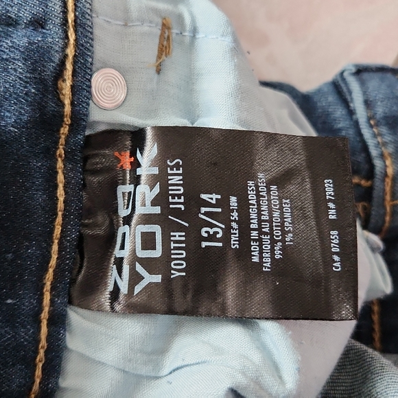 ZOO YORK Boys Jeans with Tie for those skinny boys! - Picture 4 of 9